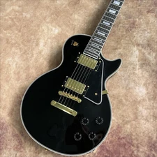 Custom Shop LP Black Beauty  Pro  Electric Guitar Mahogany Body Gold Parts