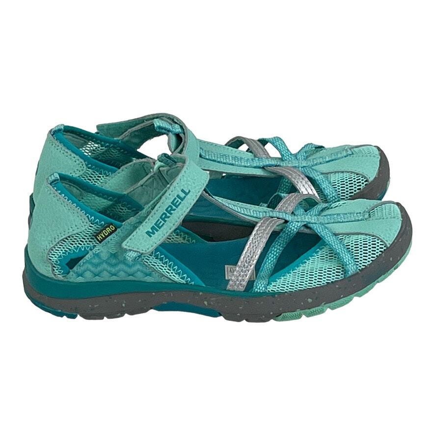 MERRELL Hydro Monarch Ragazze 6 M Turchese Scarpe Sandali Cinghie Regolabili