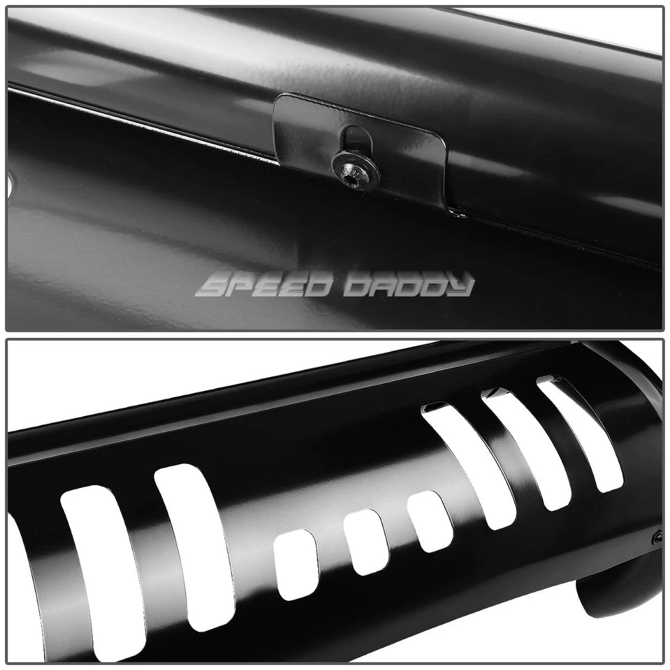 PROTECTOR DE REJILLA BULL BAR NEGRO + LUZ ANTINIEBLA AMARILLA PARA 02-09 DODGE RAM 1500/2500/3500 Foto 4 de 4