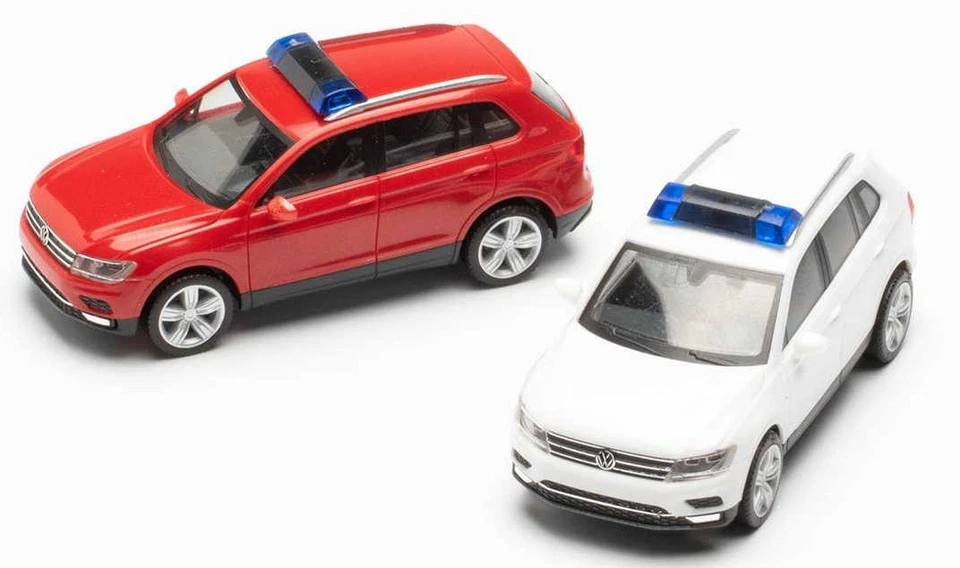 Herpa 013109-002 - MiniKit VW Tiguan avec rampe gyrophare (lot de 2) -  (1:87) - Photo 2/4