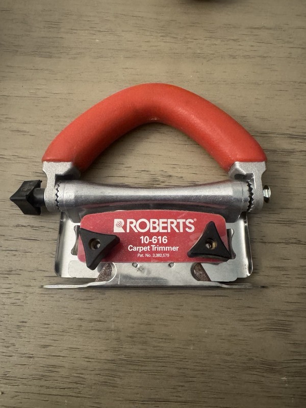 Roberts 10-616 Conventional Carpet Trimmer Commercial Industrial Tool USA Made