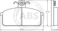 Plaquette de frein Autobianchi A112