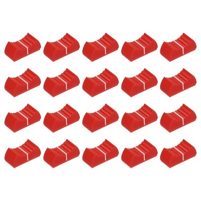 24x11x10mm Konsole Mischpult Schieberegler Faderknöpfe Ersatz 20Stk(Loch8x1.2mm)