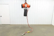 Gardner Denver 1.5 Ton 3300Lb Rotary Motor Air Chain Hoist 11' 6" Lift Hook Mt