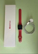 Apple Watch Series 6 40mm Rosso Alluminio Cassa con Cinturino Rosso
