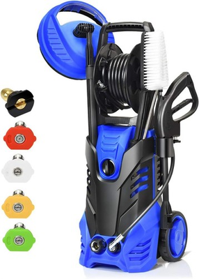 #ad 3000PSI Electric 2 GPM 2000W Portable High Pressure Washer with Nozzles $139.99