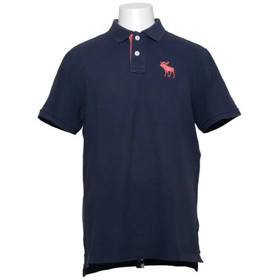Abercrombie & Fitch, Poloshirt, Größe: XL, Blau, Einfarbig, Herren #QOq
