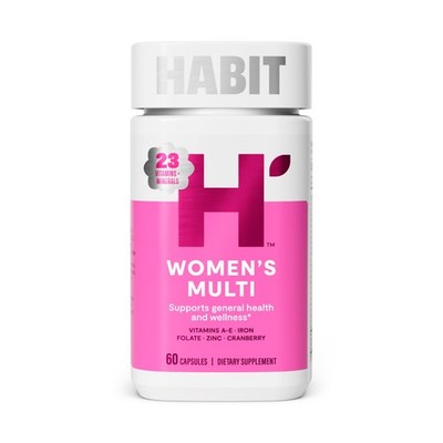 Habit Womens Multi Supplement (60 Capsules) - 60 Count (Pack of 1), 1 Pack 