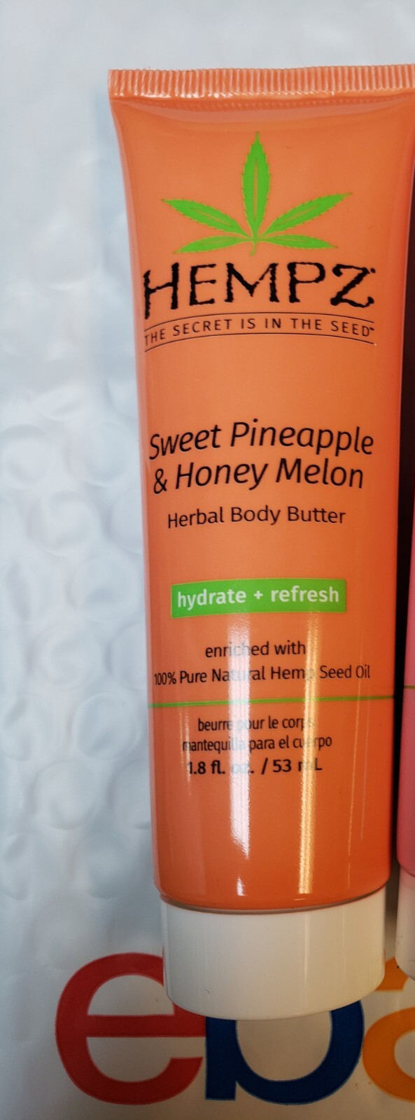 HEMPZ Sweet Pineapple & Honey Lemon 1.8oz Brand new sealed Herbal body butter