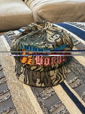 Vintage Lynch Superflauge Camo Hat I Didn't Ask To Be Born Snapback USA Made