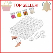 BigOtters 30 Grids Diamond Painting Storage Containers, Portable Bead Art Organi