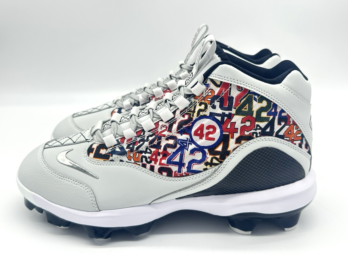 Nike Griffey 2 MCS Men's Size 10 Baseball Cleats Jackie Robinson