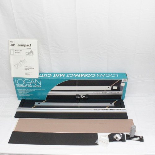 Logan Compact Mat Cutter 301 with Instruction Manual And Extras