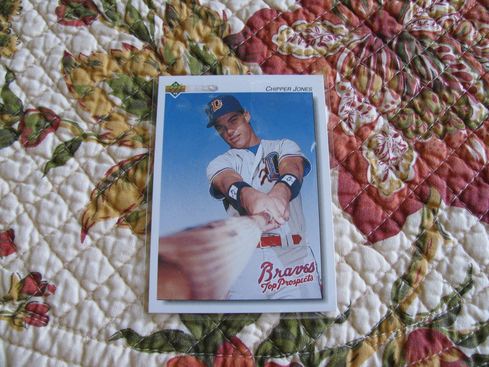 1992 Upper Deck Minor League Baseball Chipper Jones Rookie Card HOF #165 NM-MT