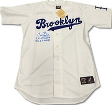 Carl Erskine Signed Autographed Jersey 