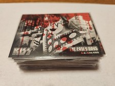KISS 2009, Ikons Press Pass Blood Spitting Parallel 47 Cards, See Image