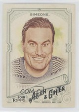 2018 Topps Allen & Ginter Steve Simeone #149 2k3
