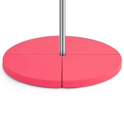 Pole Dance Crash Matte mit EPE-Schaum für Fitnessstudio und Zuhause - Pink