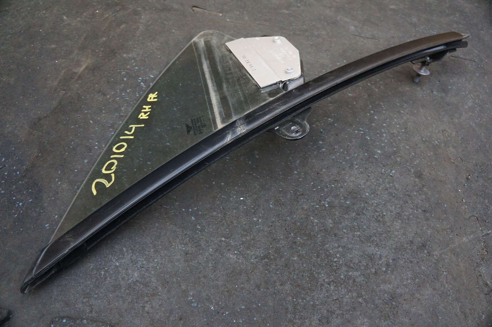 Front Right Door Vent Window Glass 3w0837412 OEM Bentley Continental Gt 2003-18