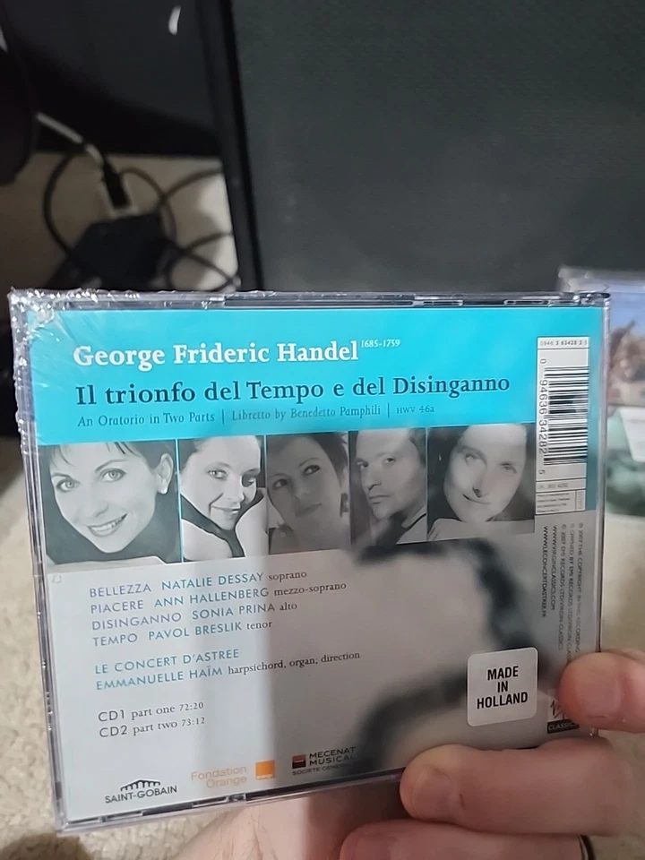 Classical 8cd Lot Handel Mozart Thomas Weelkes RARE/OOP SEALED/NEW Hyperion BBC Foto 4 de 4