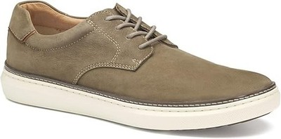 Johnston & Murphy McGuffey 2 Men s Taupe Nubuck Plain Toe Sneakers Sz 12  - New