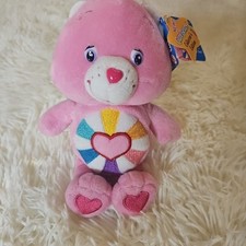 Care Bears Hopeful Heart Bear Plush 2005 Season 4 Collector's Edition W Tags