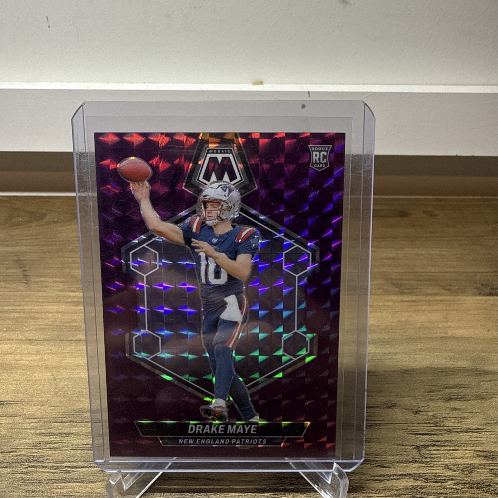 2024 PANINI MOSAIC PURPLE 34/49 DRAKE MAYE TRUE RC #303