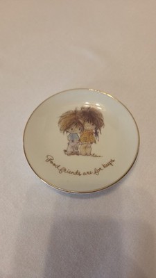 ''Good Friends Are For Keeps'' 1976 Vintage American Greetings Plate 4  EXCELLENT 