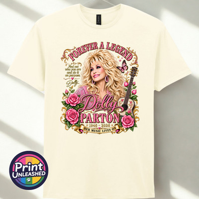 Dolly Parton T-Shirt Forever A Legend Tee 2026 Geschenk Unisex Teen Erwachsene S-2XL