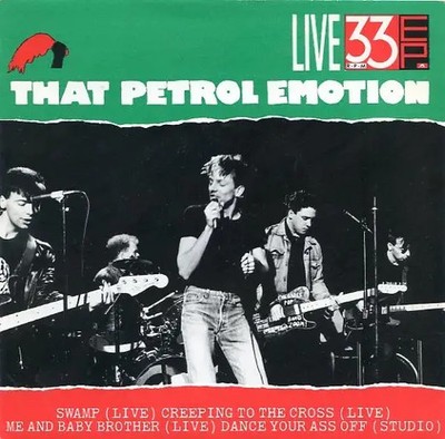 That Petrol Emotion Live 33RPM EP Vinyl Single 7inch Polydor