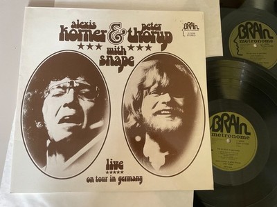 LP Blues Alexis Korner & Peter Thorup   Live On Tour (9 Song) METRONOME BRAIN