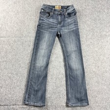 Wrangler 20X No. 42 Kids Size 10 Slim Blue Slim Straight Western Jeans 1042BWXGG