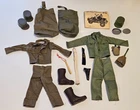 Vintage GI JOE 1964 MP Jackets Pants ARM BAND pistol CLUB Canteen DUFFLE BAG Hat