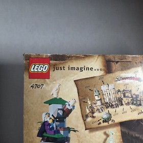 LEGO Harry Potter Philosopher's Stone Hagrid's Hut 4707 New Retired Sealed 2001