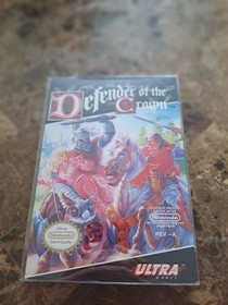 Minty! Defender of the Crown Nintendo NES Authentic Free Fast Shipping CIB