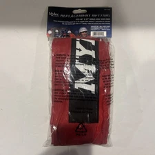 Mylec Replacement Netting  48-Inch X 37-Inch Goals (Red/White) Street Hockey Net