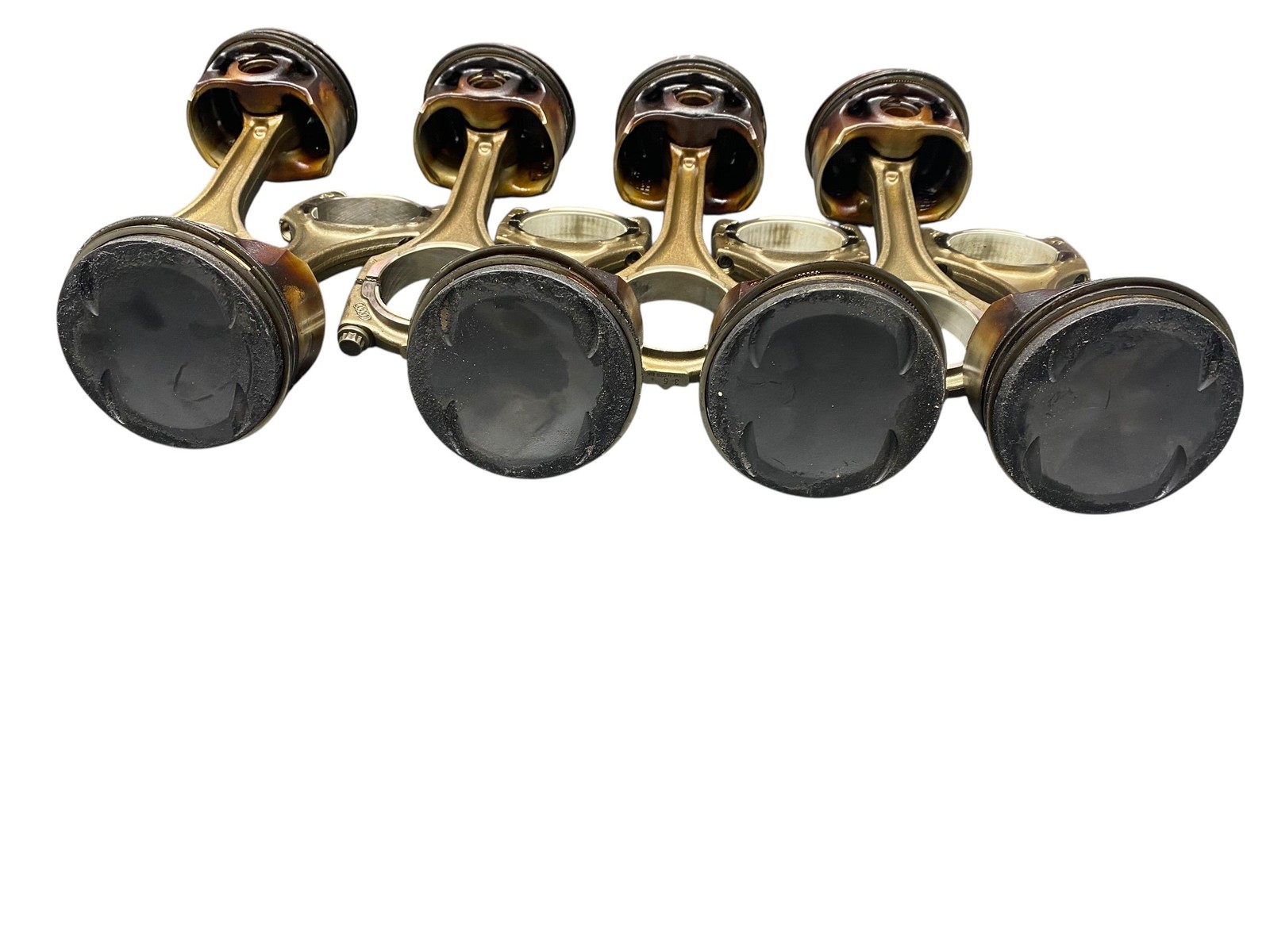 2013-2019 BENTLEY FLYING SPUR 4W 223B 4.0L AWD V8 ENGINE PISTON ROD SET (8) *65K