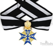 Pre-WWII German Pour le Mérite blue max with Swords & Diamonds – Replica