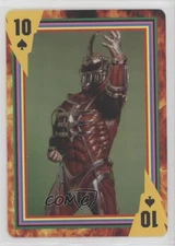 2019 NMR Mighty Morphin Power Rangers Playing Cards Lord Zedd #10S 2rz