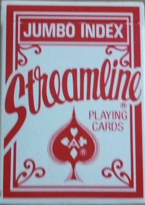 Streamline Vintage Poker Deck of Playing Cards Jumbo Index