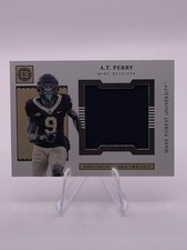 2023 Chronicles Draft Football #ERS-AP A.T. PERRY RC Jersey Encased