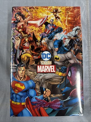 DC Comics DC VERSUS MARVEL OMNIBUS HC Jim Lee CVR (2024) Global Ship $150