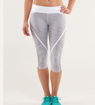 Lululemon Run: Pace Crop Leggings Women s Size 6