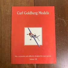 Vintage Volume VII Carl Goldberg Models 23 Page Color Catalog Kits & Accessories