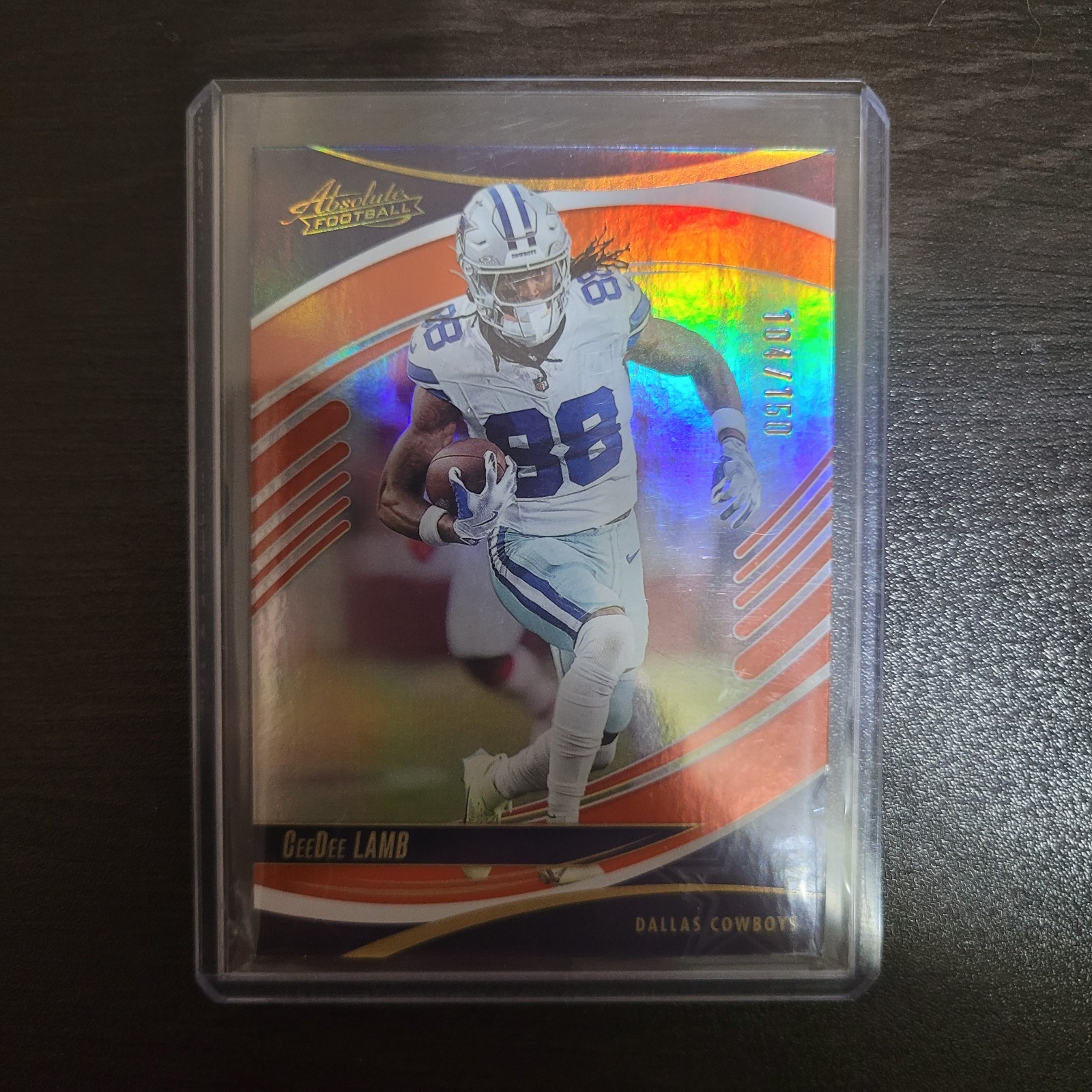 2025 Panini Absolute Spectrum Orange CeeDee Lamb #29 136/150 Dallas Cowboys NFL