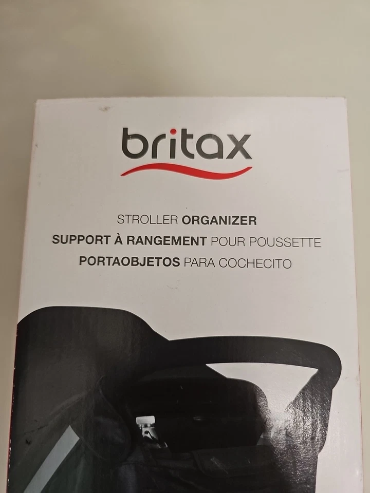 Organizador de cochecito Britax con portavasos aislantes | Compartimento central grande Foto 3 de 4