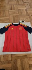 Official Adidas SPAIN Youth Soccer Jersey Size M AUTHENTIC FAN VERSION NWT
