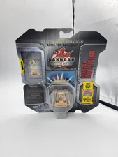 BAKUGAN Gundalian Invaders Battle Gear CHOMPIX Silver Sealed New 
