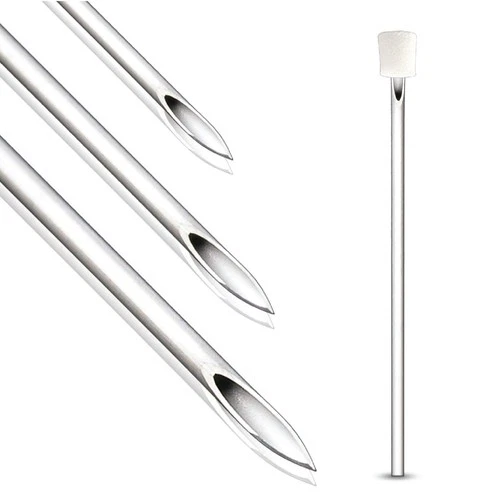 BodyJ4You 10PC Piercing Needles Surgical Steel 14G 16G Ear Nose Belly image 2