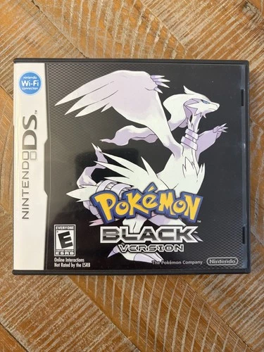 Pokemon Black Version (Nintendo DS, 2011) CIB Complete In Box Tested & Authentic